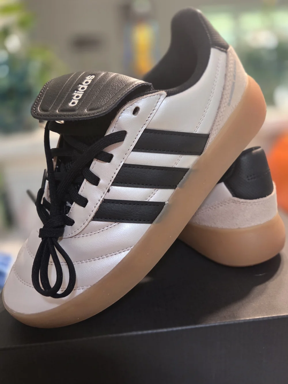 adidas Barreda Mundial White Black Gum Lace Up Men's Low Top Sneaker HP6921